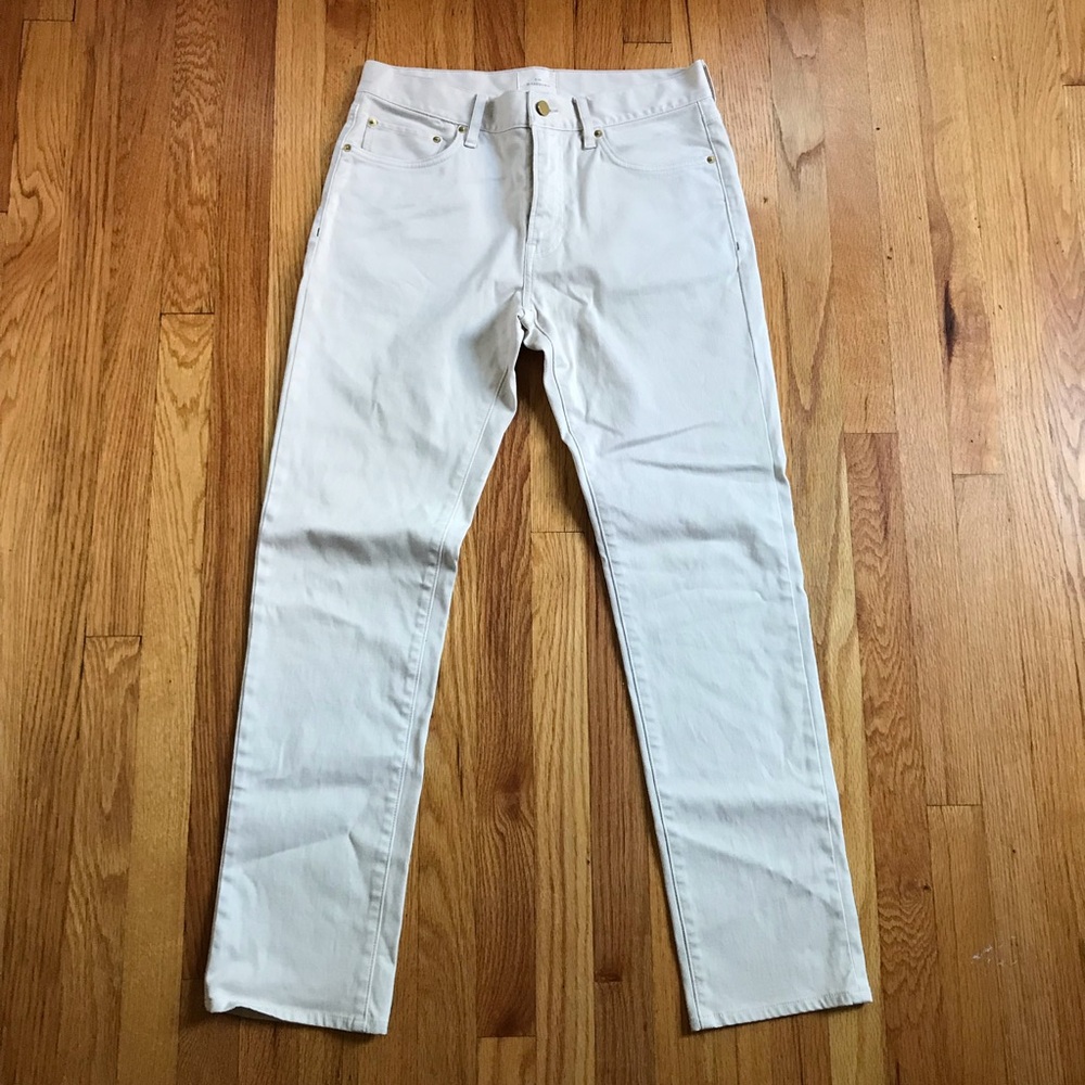 Sid Mashburn Off White Chino Pants 32x30